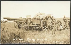 Primary view of object titled '[U.S. Army Artillery Cannon]'.