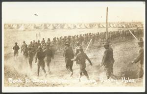 Primary view of object titled '[U.S. Army Troops Hiking]'.