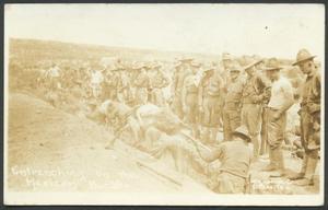Primary view of object titled '[Entrenching on the Mexican Border]'.