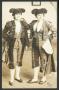 Postcard: [Two People Dressed in Matador Costume]