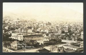 Primary view of [El Paso, Texas Residential Scene - view of Campbell St looking NE]