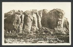 Primary view of object titled '[Mountain Scenery, Hueco Tanks, El Paso County, Texas]'.