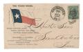 Primary view of [Envelope addressed to L. Huth & Son in San Antonio advertising Clarke & Courts, Stationers, Printers, Lithographers, and Blank Book Manufacturers]