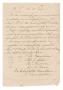 Primary view of [Letter from John Bosenheimer, Charles F. Fischer, Joseph Anderson and W. B. Knox to Ferdinand Louis Huth]