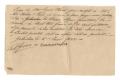 Primary view of [Receipt for 103 francs paid to Emmenecher for passage from Galveston, January 6, 1844]