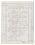 Thumbnail image of item number 4 in: '[Balance sheets showing financial transactions, March 1846 to September 1846, with note from Henri Castro]'.