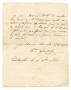 Thumbnail image of item number 1 in: '[Document stating the details of a financial agreement between Theodore Gentils, Huth, and Castro, December 22, 1844]'.