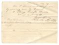 Letter: [Letter from Charles de Montel, August 28, 1859]