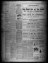 Thumbnail image of item number 4 in: 'The Schulenburg Sticker (Schulenburg, Tex.), Vol. 6, No. 14, Ed. 1 Thursday, November 9, 1899'.