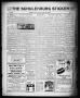 Thumbnail image of item number 1 in: 'The Schulenburg Sticker (Schulenburg, Tex.), Vol. 27, No. 32, Ed. 1 Friday, April 29, 1921'.