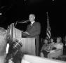 Photograph: Lyndon Johnson Speaking