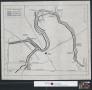 Map: [Map of Fort Worth showing existing and proposed bridges and levees]