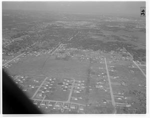 Primary view of object titled 'Aerial View of Austin'.