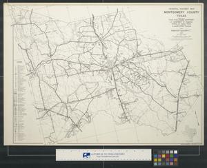 Primary view of object titled 'General highway map Montgomery County Texas'.