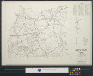 Primary view of object titled 'General highway map, Panola County, Texas.'.