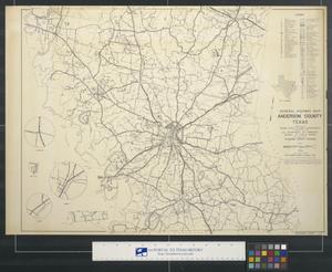 Primary view of object titled 'General highway map Anderson County Texas'.