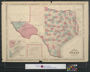 Primary view of object titled 'Johnson's Texas.'.