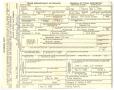 Primary view of [Death Certificate for Nellie Cummings]