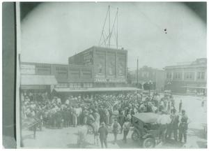 Primary view of object titled '[Frank Goldstein Store and City Meat Market]'.