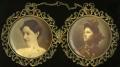 Thumbnail image of item number 1 in: '[Framed Photographs of Lydia and Dora Clement]'.