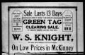 Thumbnail image of item number 3 in: 'The Democrat. (McKinney, Tex.), Vol. 20, No. 48, Ed. 1 Thursday, December 31, 1903'.