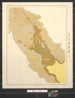 Primary view of object titled 'Alkali map, California, Indio sheet.'.