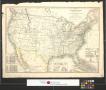 Primary view of The United States & the relative position of the northern states and the southern confederated states