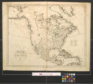 Primary view of object titled 'A general map of North America drawn from the best surveys.'.