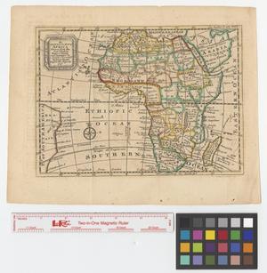 Primary view of object titled 'An accurate map of Africa drawn from the best modern maps & charts and regulated by astronoml. observatns.'.