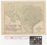 Thumbnail image of item number 1 in: 'Map of the state of Texas engraved to illustrate Mitchell's school and family geography.'.