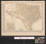 Primary view of Rand McNally & Co.'s new 11 x14 map of Texas.