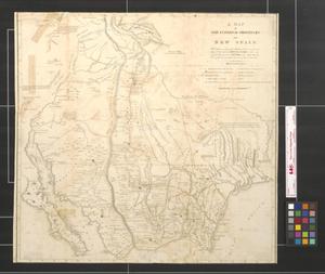 Primary view of object titled 'A map of the internal provinces of New Spain: The outlines are from the sketches of, but corrected and improved by Captain Zebulon M. Pike, who was conducted through that country, in the year 1807 by order of the Commandant General of those provinces.'.