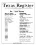 Journal/Magazine/Newsletter: Texas Register, Volume 16, Number 19, Pages 1487-1520, March 12, 1991