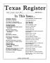 Primary view of Texas Register, Volume 16, Number 41, Pages 2971-3011, May 31, 1991