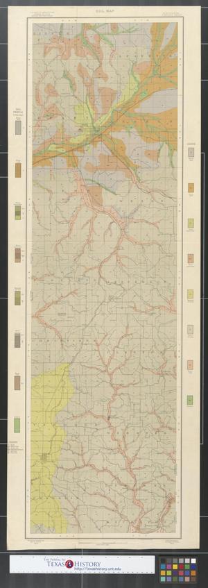 Primary view of object titled 'Soil map, Wisconsin, Viroqua sheet.'.