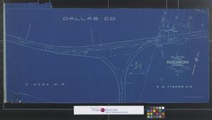Primary view of object titled 'St. L. S-W Ry. of Texas : Addison M.P."c" 598.41.'.