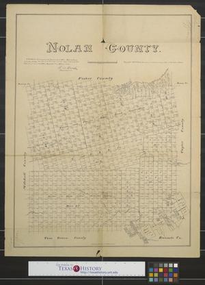 Primary view of object titled 'Nolan County [Texas].'.