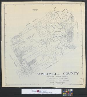 Primary view of object titled 'Somervell County [Texas].'.
