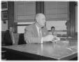 Photograph: Boss Thorp Testifying before the Legislature
