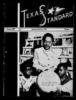 Primary view of object titled 'The Texas Standard, Volume 25, Number 1, January-February 1951'.