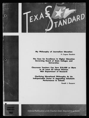 Primary view of The Texas Standard, Volume 37, Number 1, January-February 1963