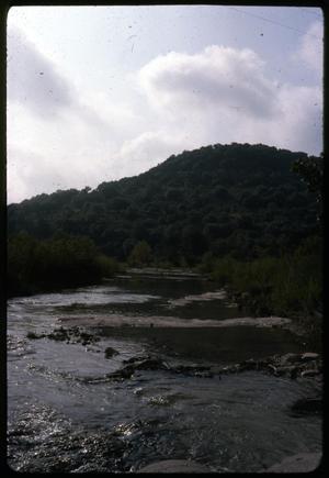 Primary view of object titled '[Mountainside and Creek in Daylight]'.