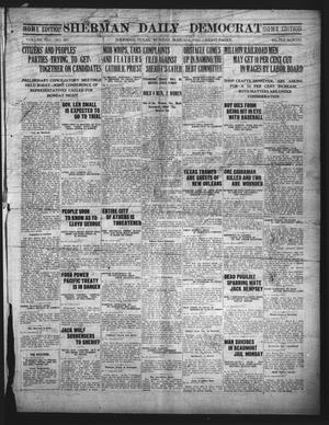 Primary view of object titled 'Sherman Daily Democrat (Sherman, Tex.), Vol. 41, No. 201, Ed. 1 Monday, March 6, 1922'.