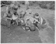 Photograph: [Boys cooking with a dutch oven]