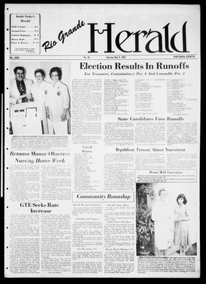 Primary view of object titled 'Rio Grande Herald (Rio Grande City, Tex.), Vol. 36, No. 30, Ed. 1 Thursday, May 6, 1982'.