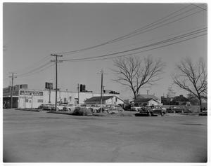 Primary view of object titled 'Cars in lot'.