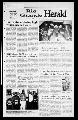 Primary view of object titled 'Rio Grande Herald (Rio Grande City, Tex.), Vol. 86, No. 13, Ed. 1 Thursday, April 1, 1999'.