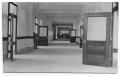 Photograph: [First floor corridor, West Texas State Normal College building]
