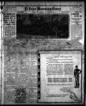 Primary view of object titled 'El Paso Morning Times (El Paso, Tex.), Vol. 35TH YEAR, Ed. 1, Sunday, November 1, 1914'.