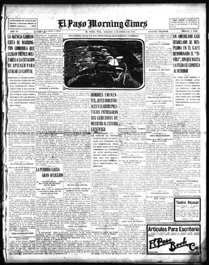 Primary view of object titled 'El Paso Morning Times (El Paso, Tex.), Vol. 35TH YEAR, Ed. 1, Saturday, January 2, 1915'.
